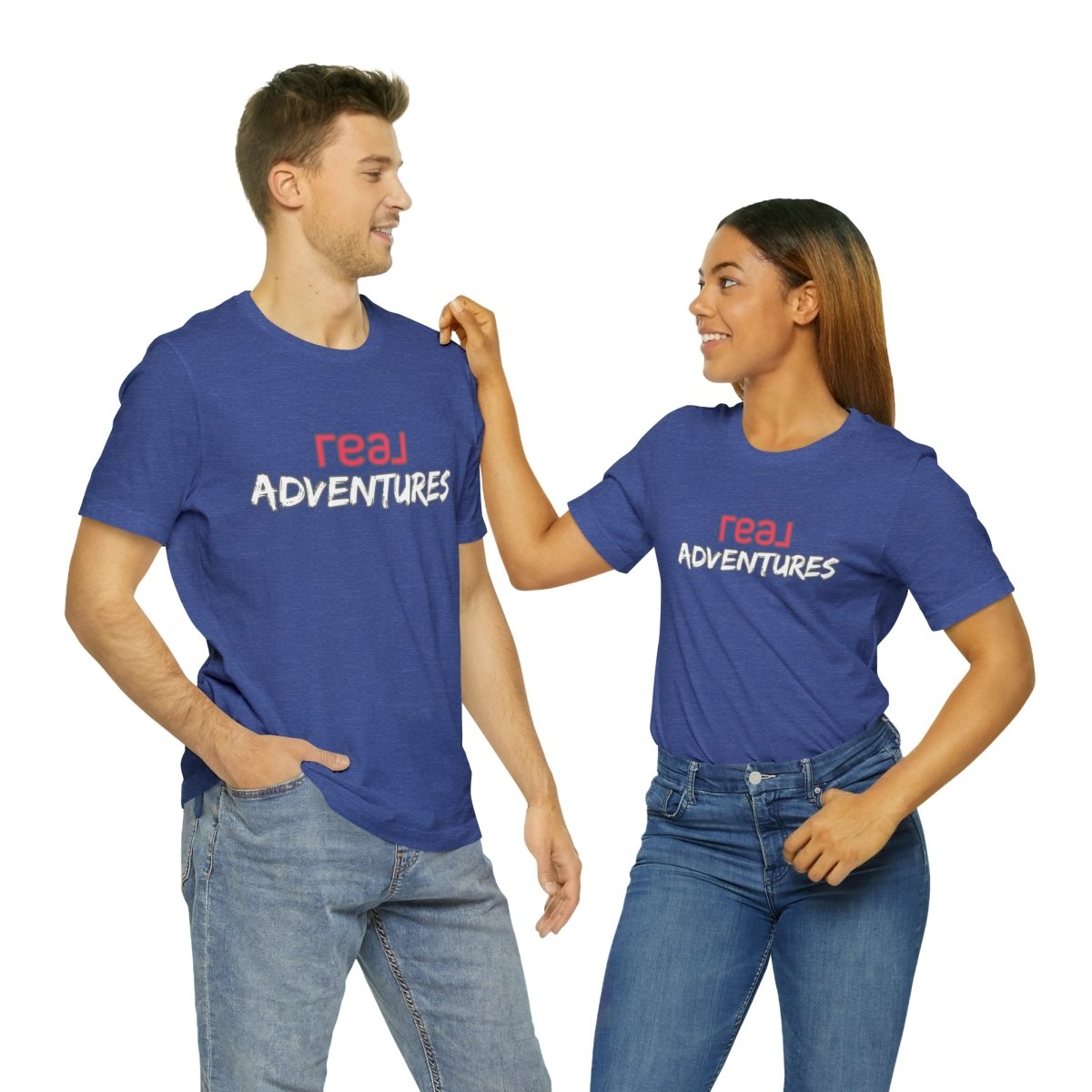 REAL Adventures Pink - T-Shirt | ShirtyAgents