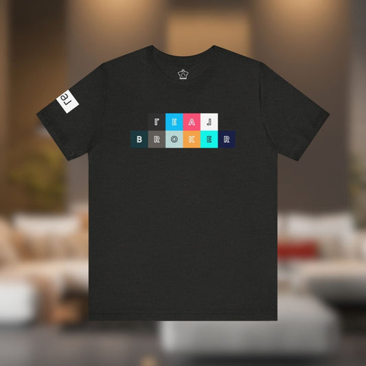 REAL Broker Color Block T-Shirt (Unofficial) - T-Shirt | ShirtyAgents