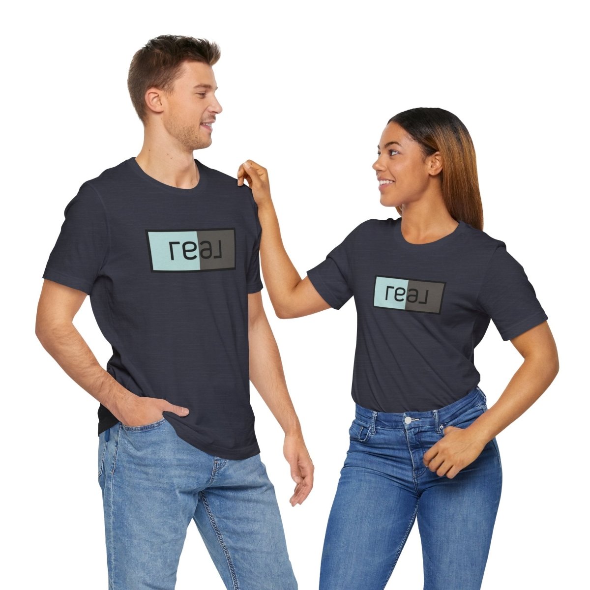 Real Broker Logo Modern Mint & Grey T-Shirt – Unofficial Edition - T-Shirt | ShirtyAgents