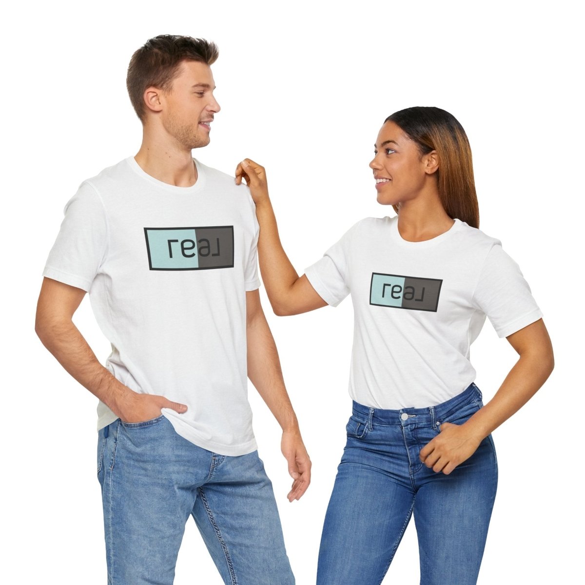 Real Broker Logo Modern Mint & Grey T-Shirt – Unofficial Edition - T-Shirt | ShirtyAgents