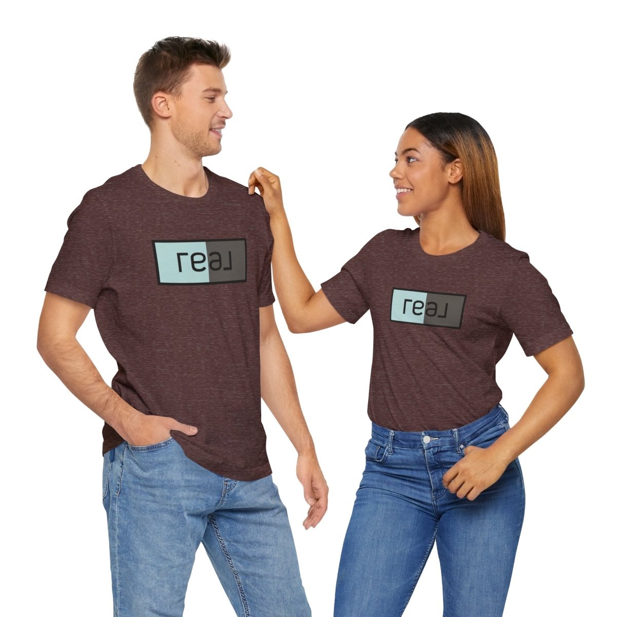 Real Broker Logo Modern Mint & Grey T-Shirt – Unofficial Edition - T-Shirt | ShirtyAgents