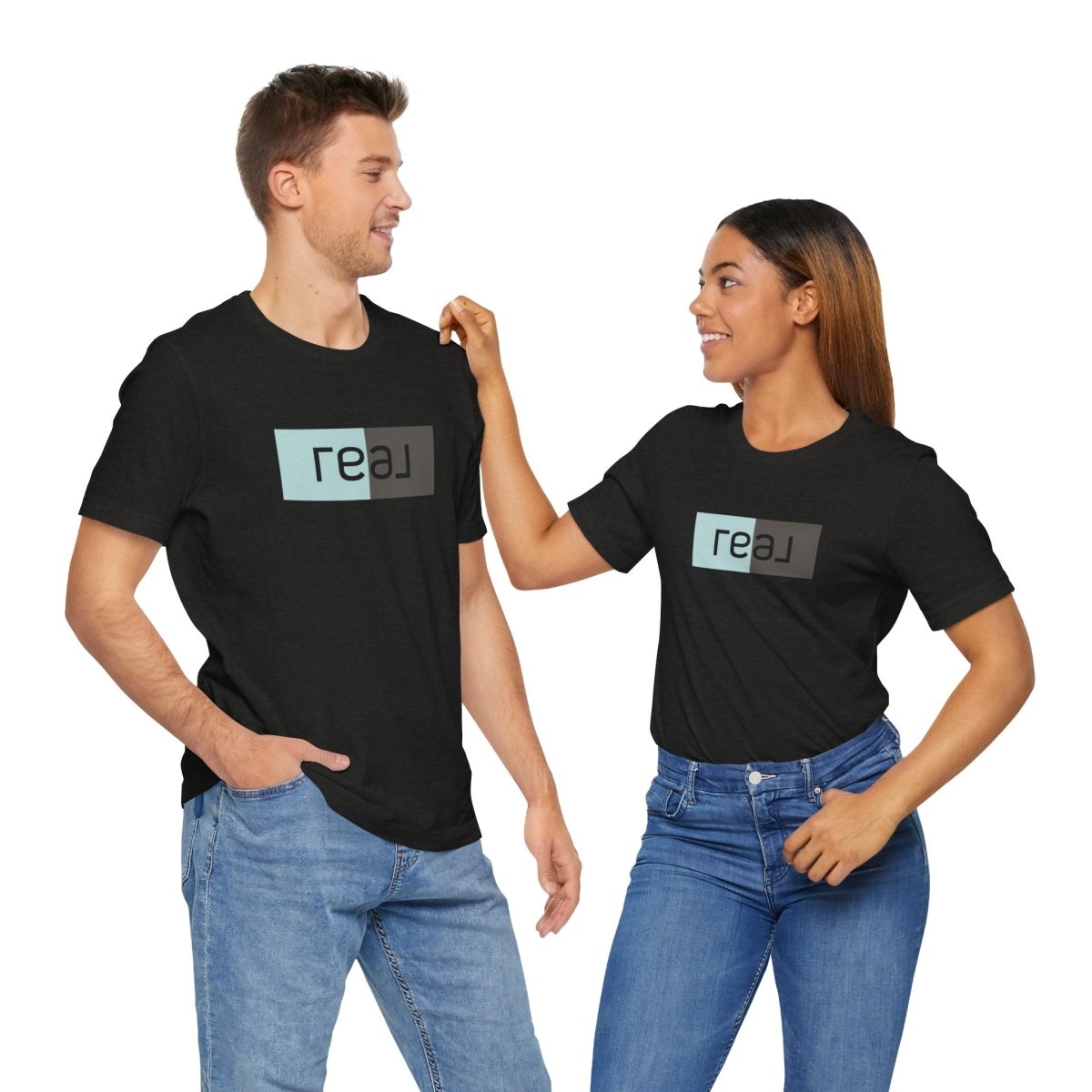 Real Broker Logo Modern Mint & Grey T-Shirt – Unofficial Edition - T-Shirt | ShirtyAgents