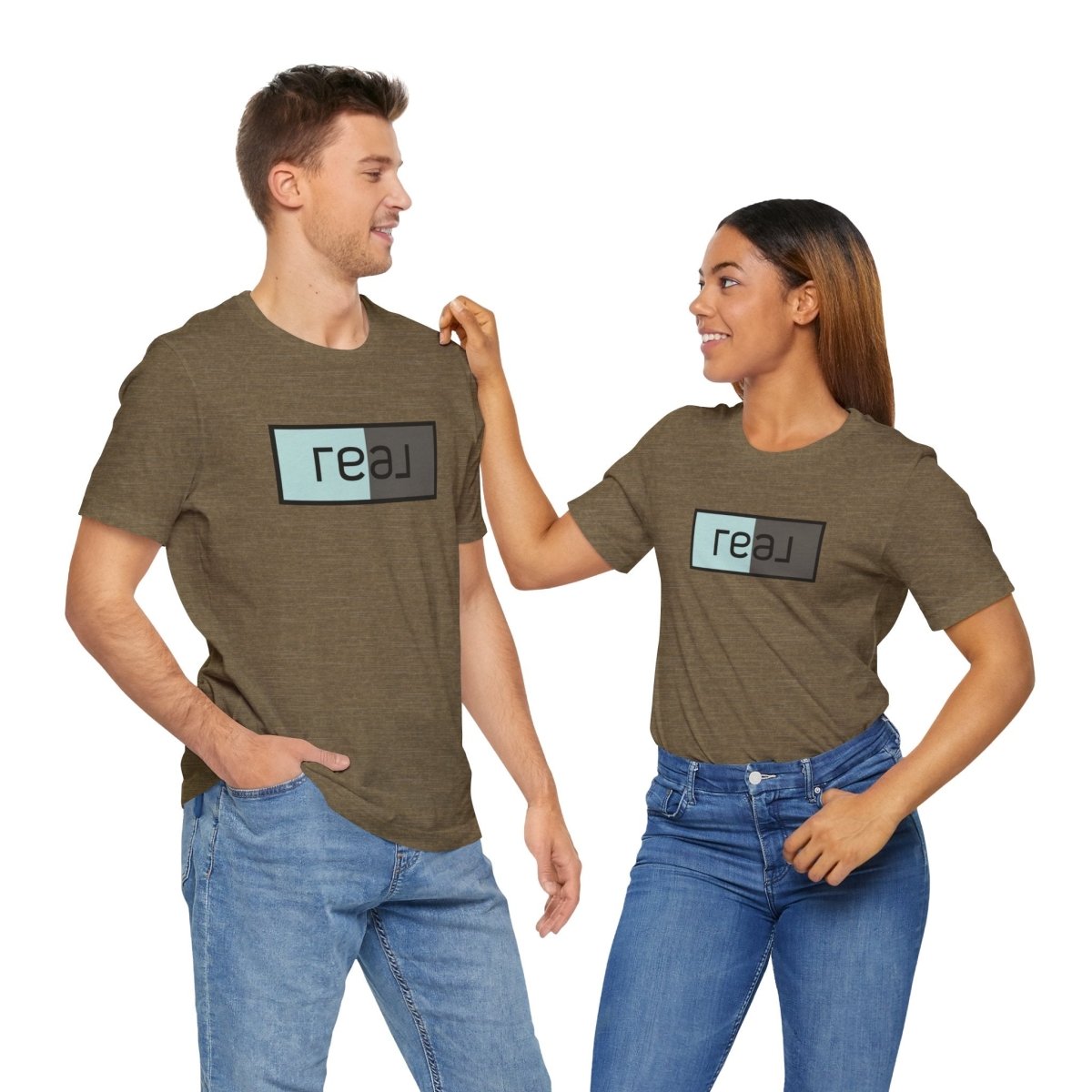 Real Broker Logo Modern Mint & Grey T-Shirt – Unofficial Edition - T-Shirt | ShirtyAgents