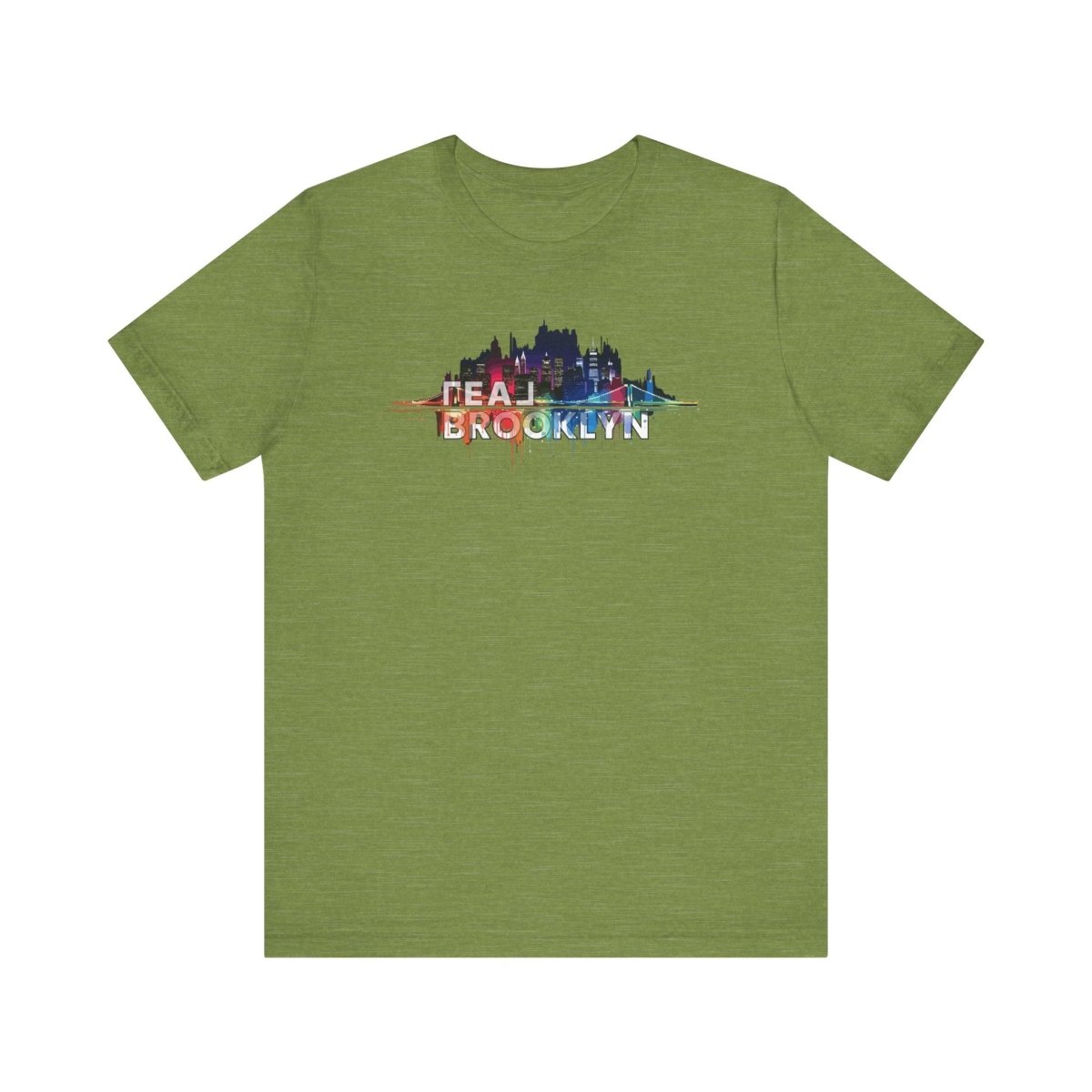 REAL Brooklyn Skyline Vector Picasso - T-Shirt | ShirtyAgents