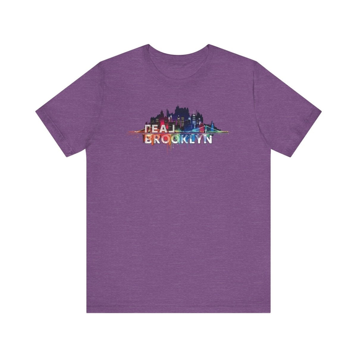 REAL Brooklyn Skyline Vector Picasso - T-Shirt | ShirtyAgents