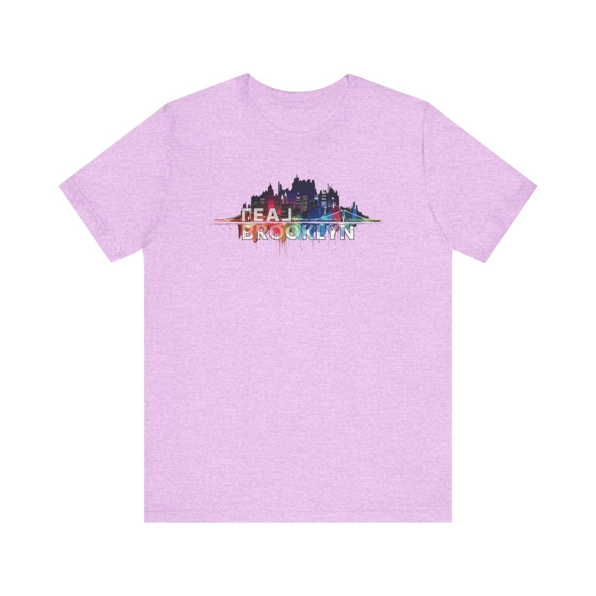 REAL Brooklyn Skyline Vector Picasso - T-Shirt | ShirtyAgents