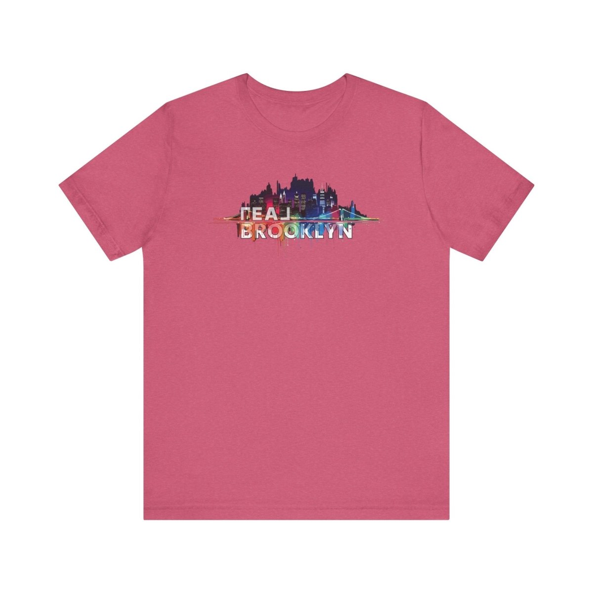 REAL Brooklyn Skyline Vector Picasso - T-Shirt | ShirtyAgents