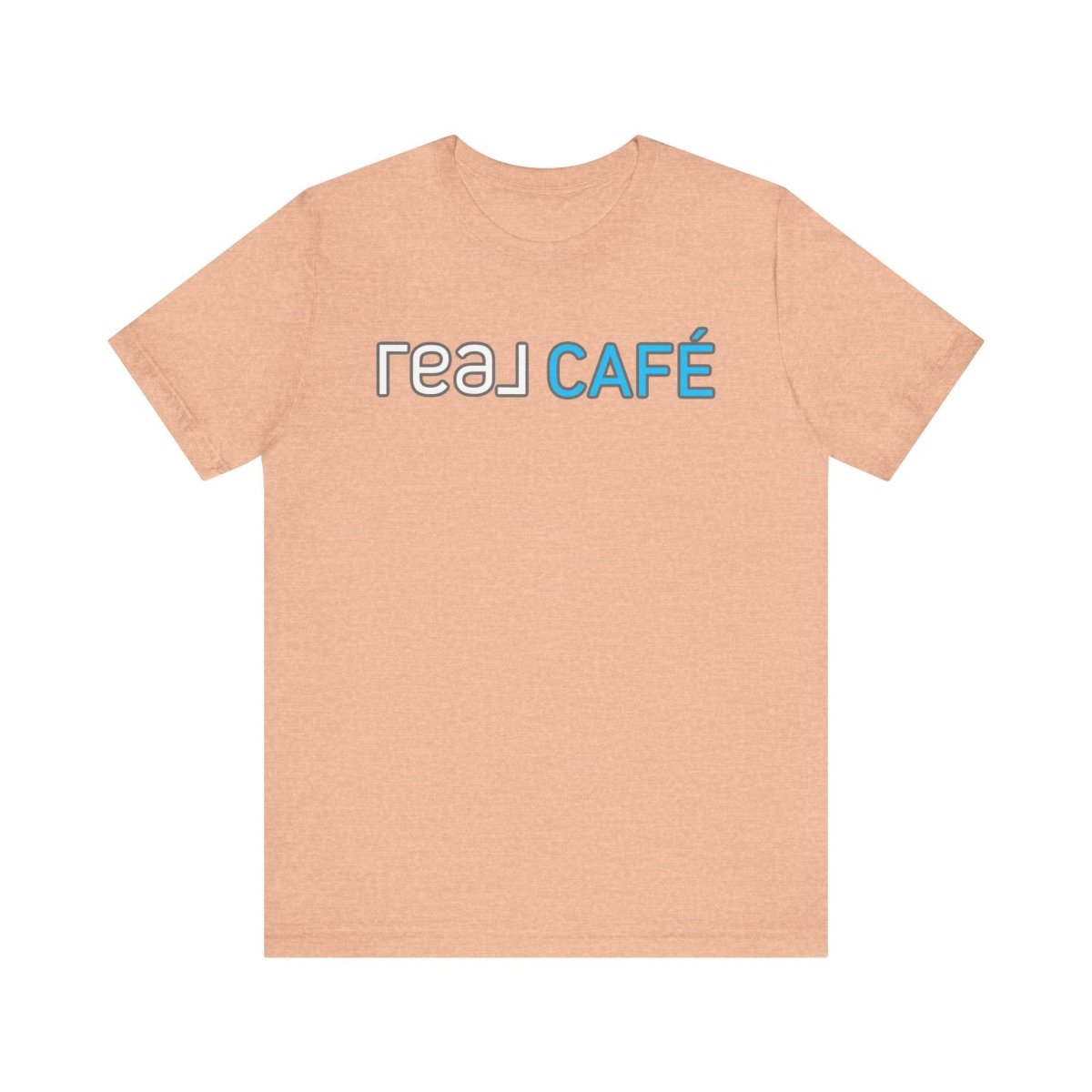 REAL Cafe Blue - T-Shirt | ShirtyAgents