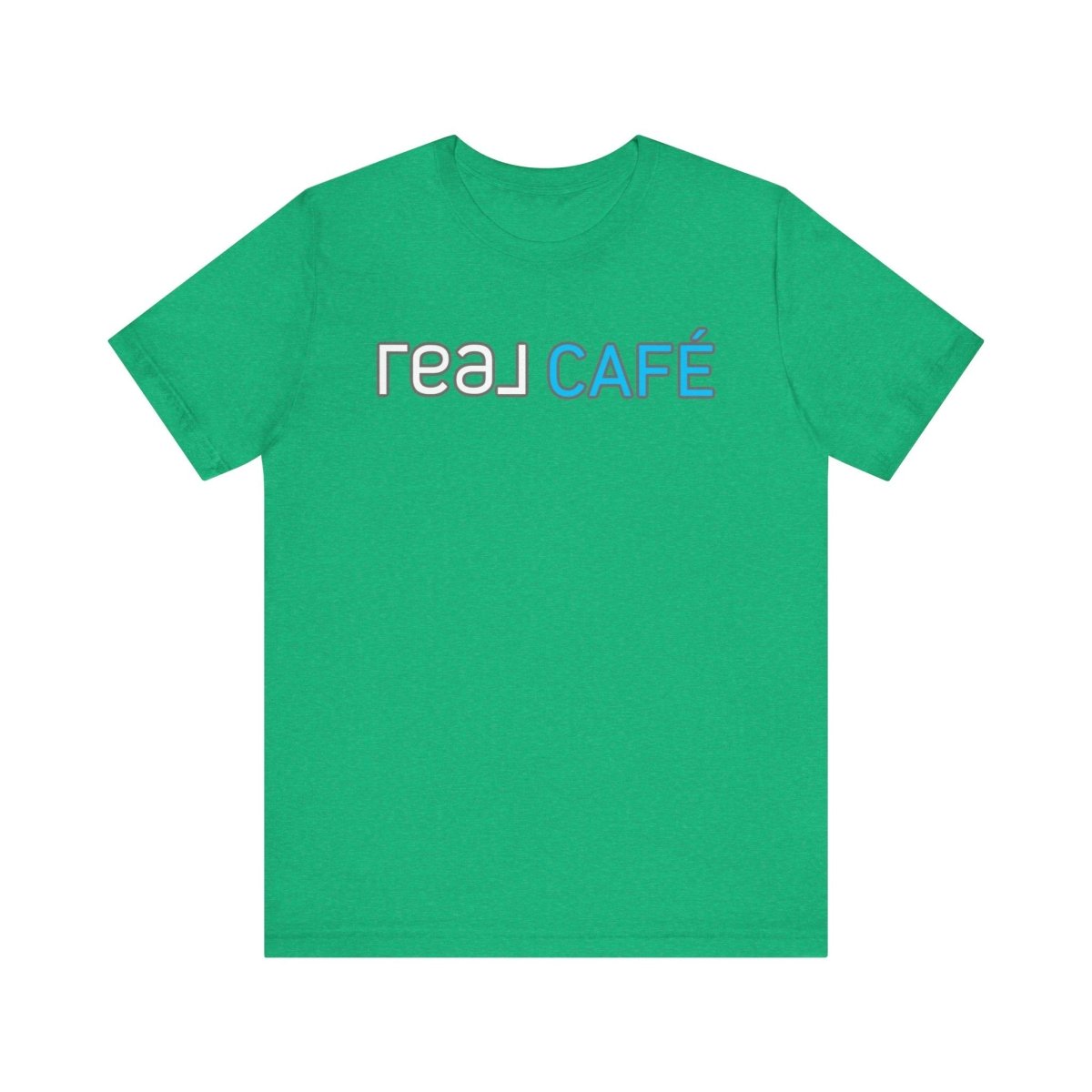 REAL Cafe Blue - T-Shirt | ShirtyAgents