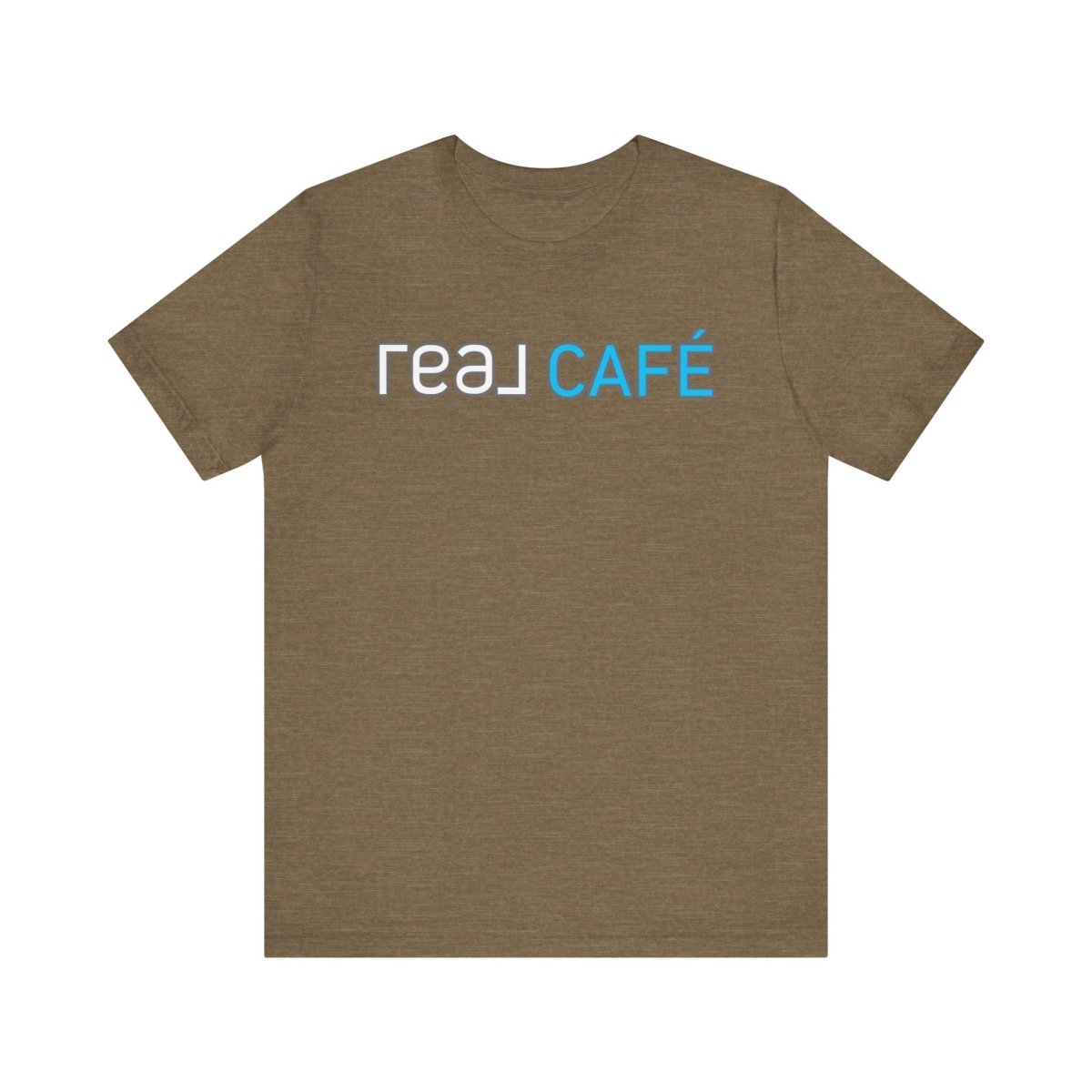 REAL Cafe Blue - T-Shirt | ShirtyAgents