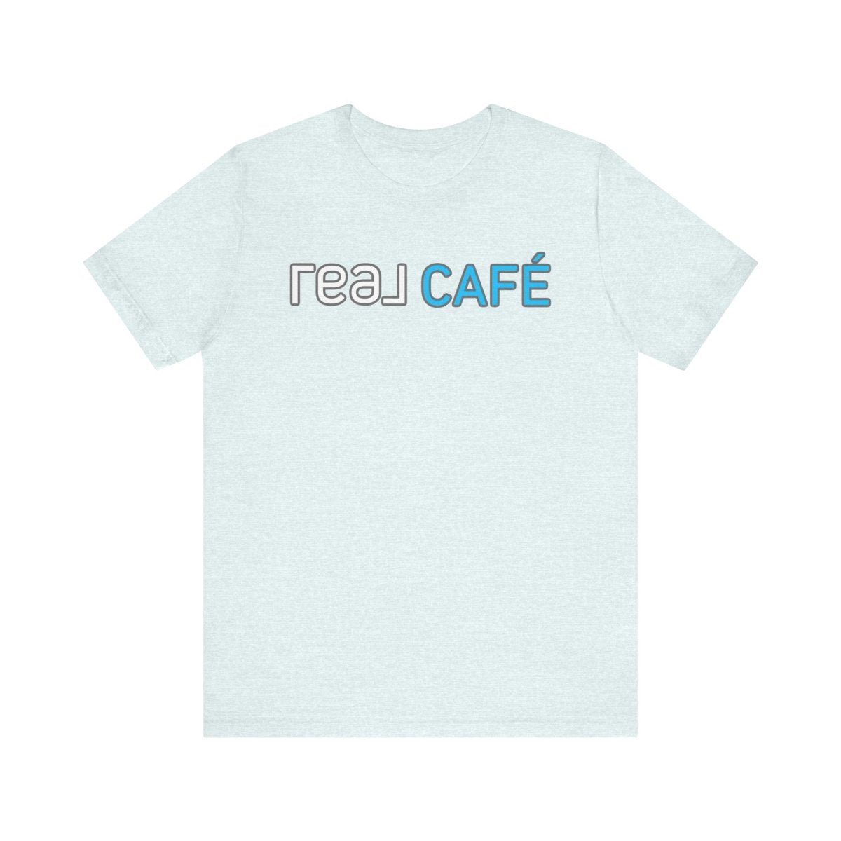 REAL Cafe Blue - T-Shirt | ShirtyAgents