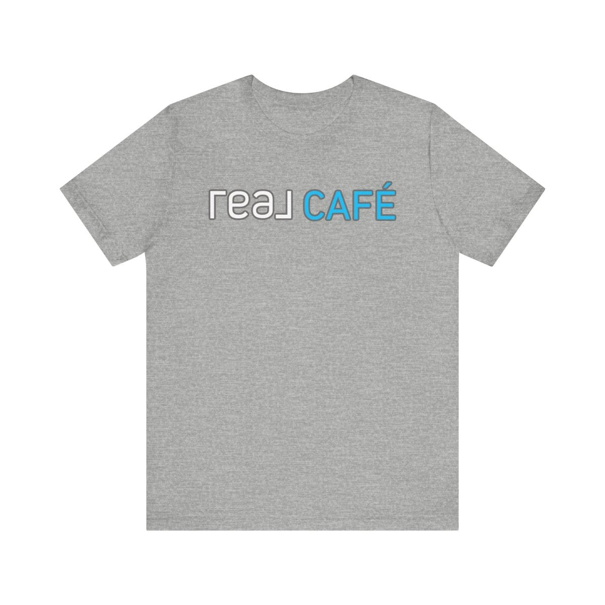 REAL Cafe Blue - T-Shirt | ShirtyAgents
