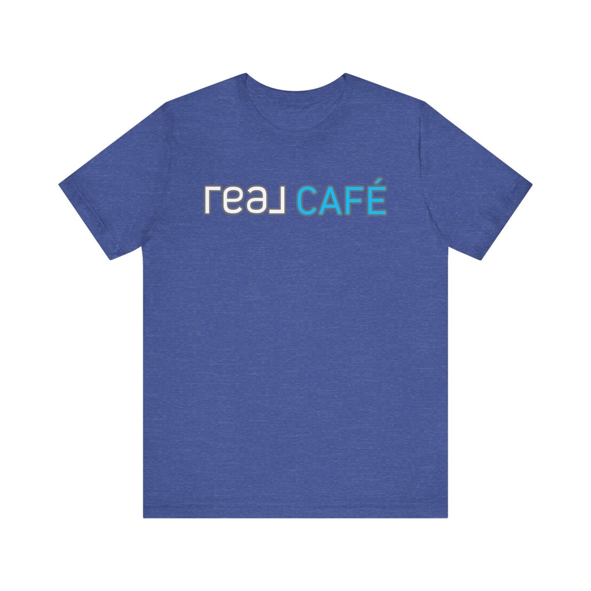 REAL Cafe Blue - T-Shirt | ShirtyAgents