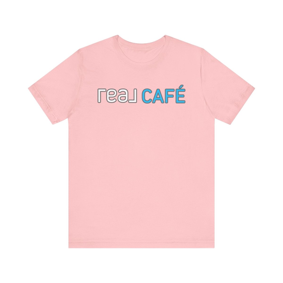 REAL Cafe Blue - T-Shirt | ShirtyAgents