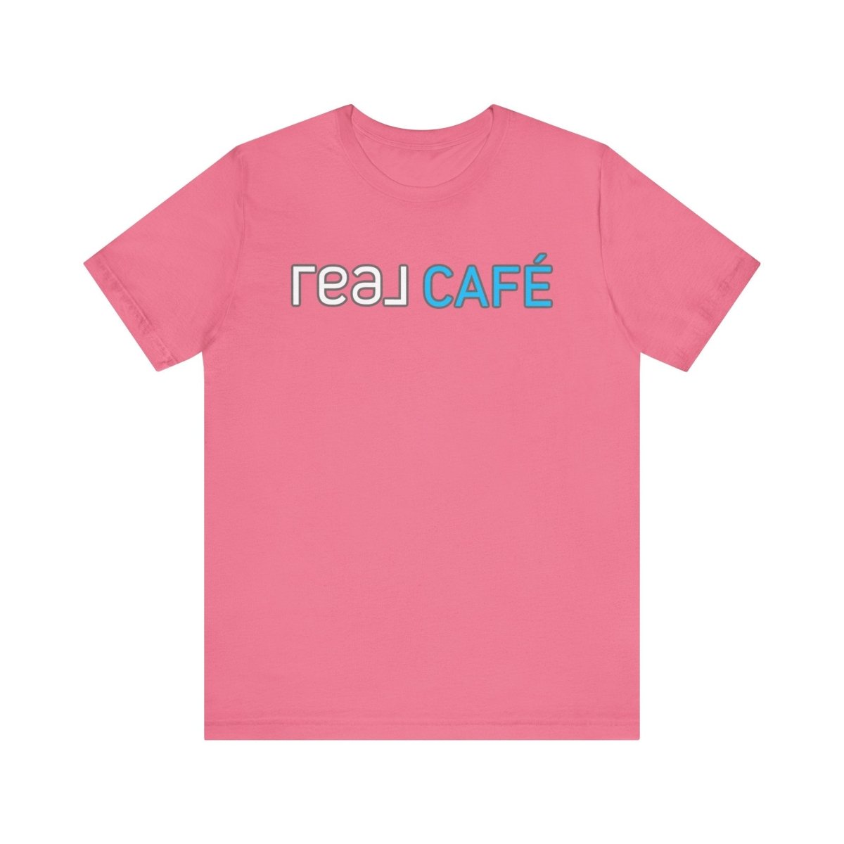 REAL Cafe Blue - T-Shirt | ShirtyAgents