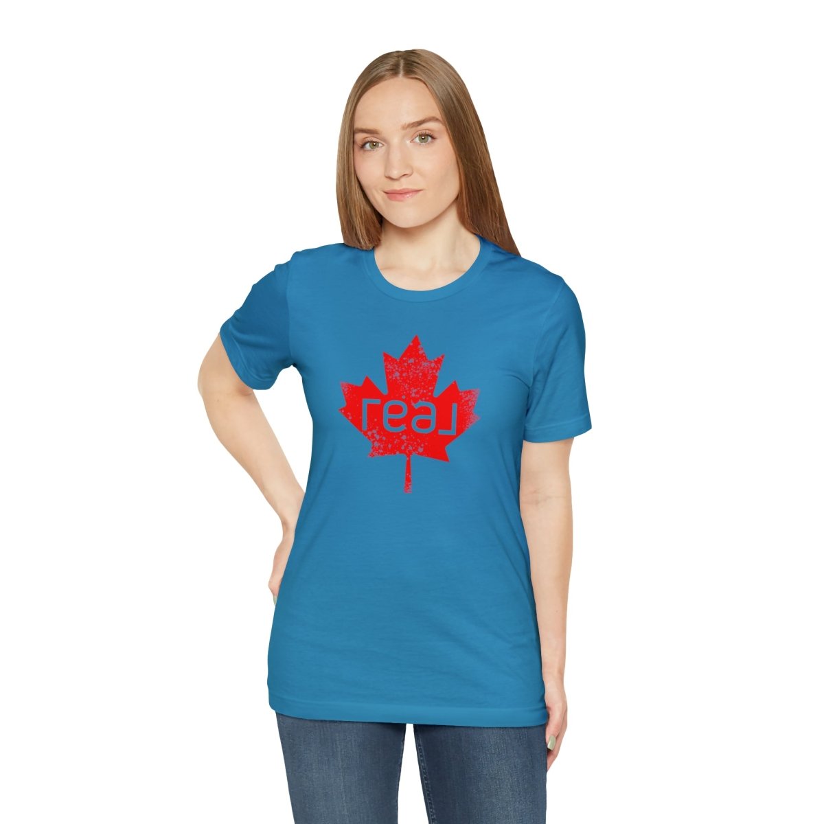 Real Canadian Maple Leaf - T-Shirt | ShirtyAgents