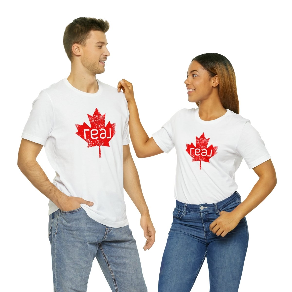 Real Canadian Maple Leaf - T-Shirt | ShirtyAgents