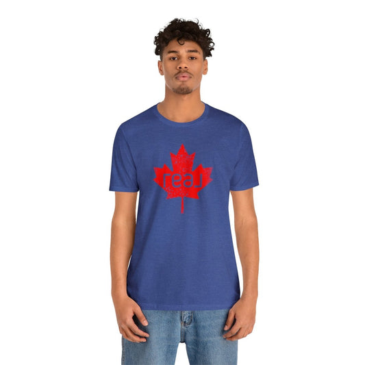 Real Canadian Maple Leaf - T-Shirt | ShirtyAgents
