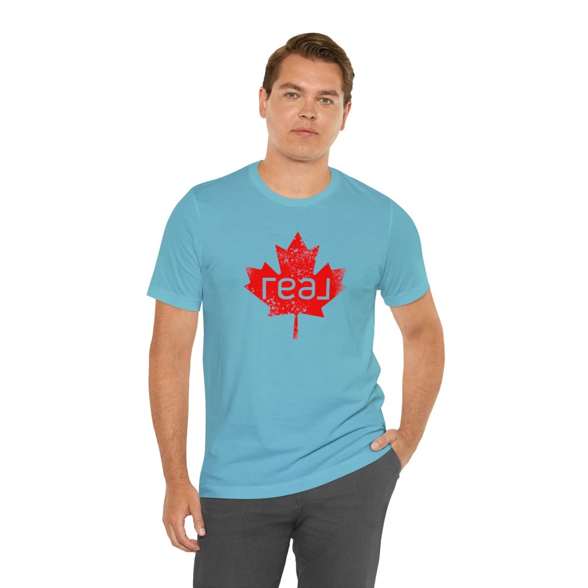 Real Canadian Maple Leaf - T-Shirt | ShirtyAgents