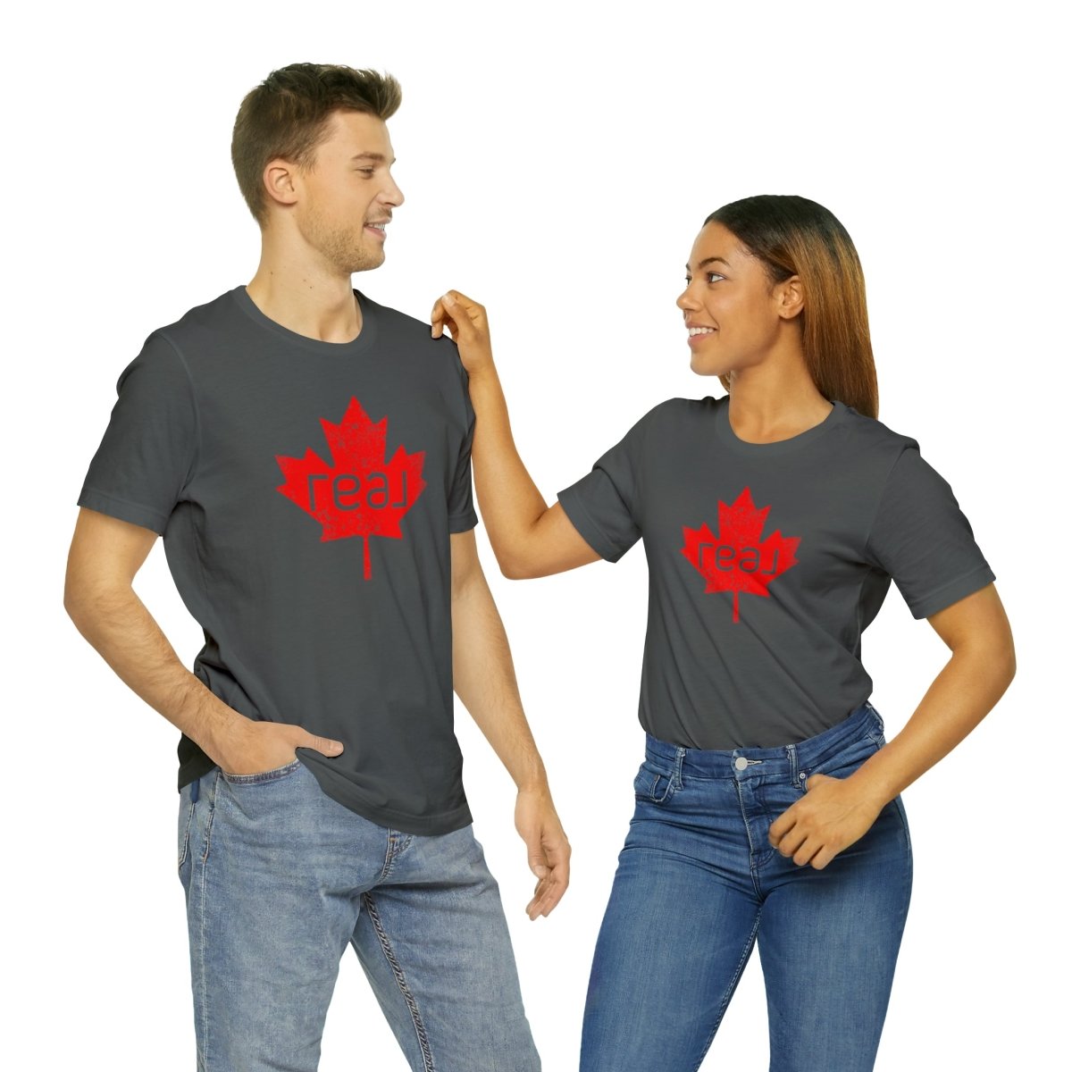 Real Canadian Maple Leaf - T-Shirt | ShirtyAgents