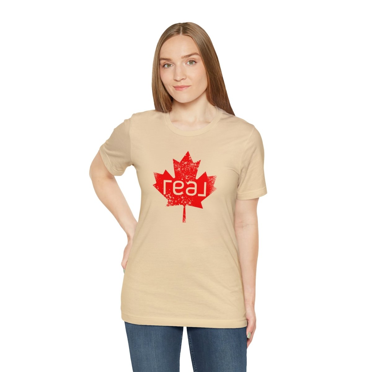 Real Canadian Maple Leaf - T-Shirt | ShirtyAgents