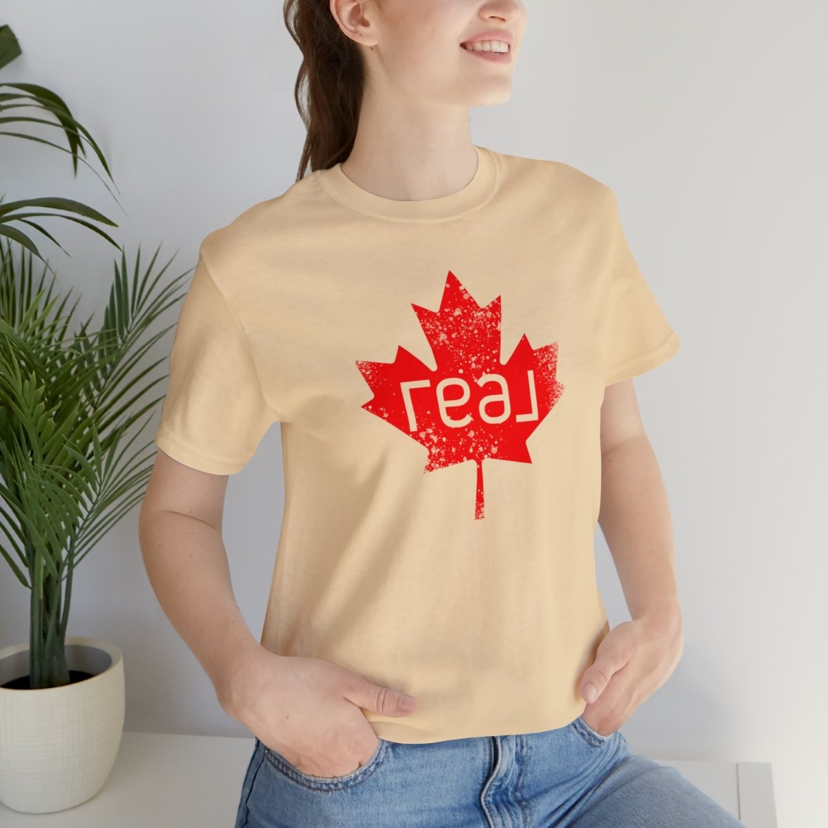 Real Canadian Maple Leaf - T-Shirt | ShirtyAgents
