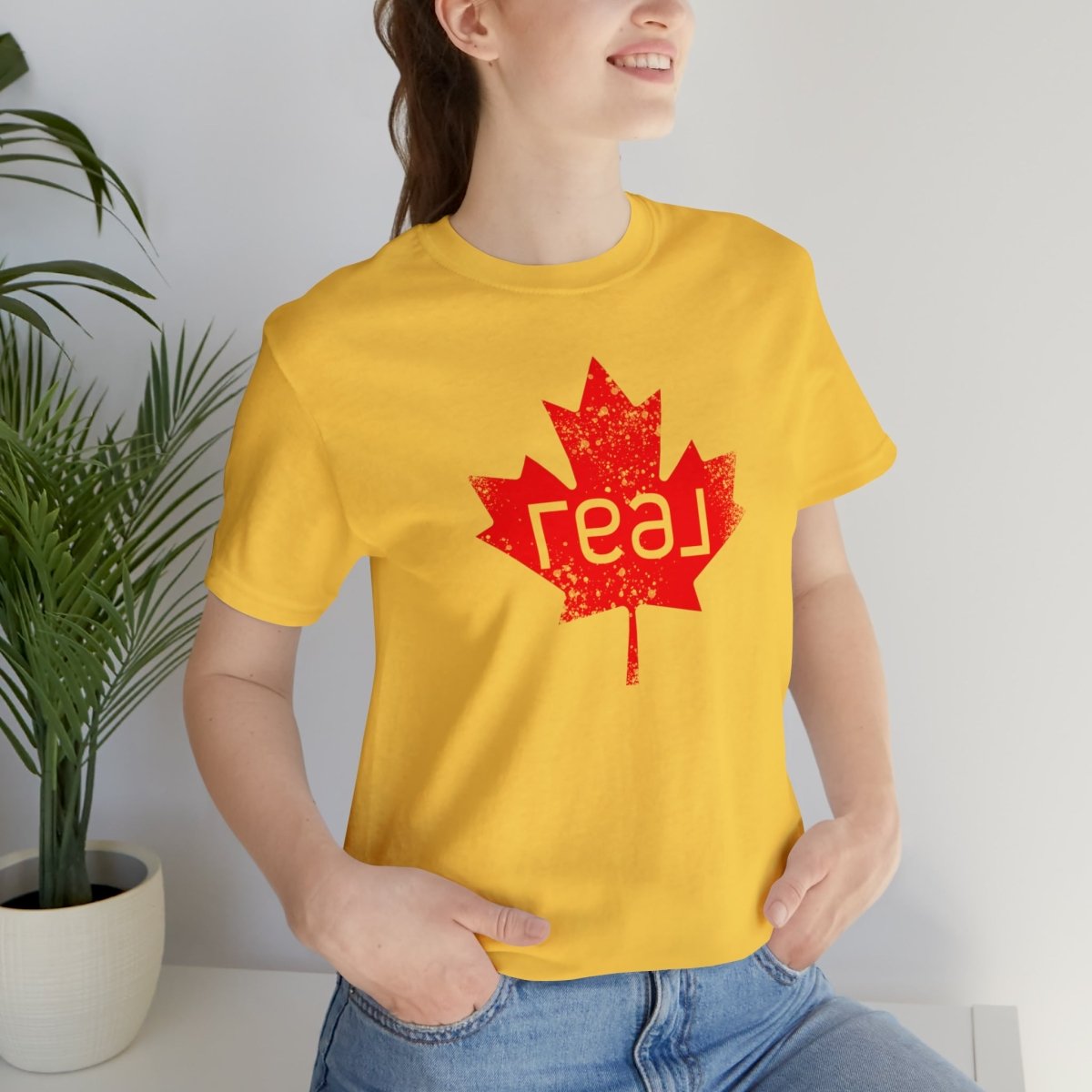 Real Canadian Maple Leaf - T-Shirt | ShirtyAgents