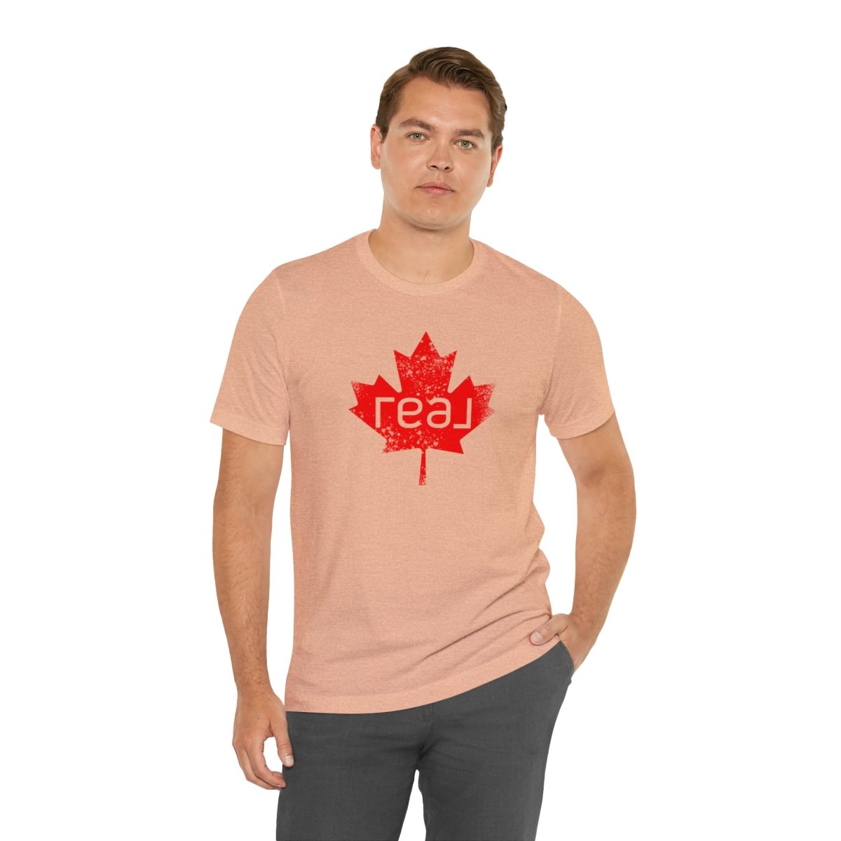 Real Canadian Maple Leaf - T-Shirt | ShirtyAgents
