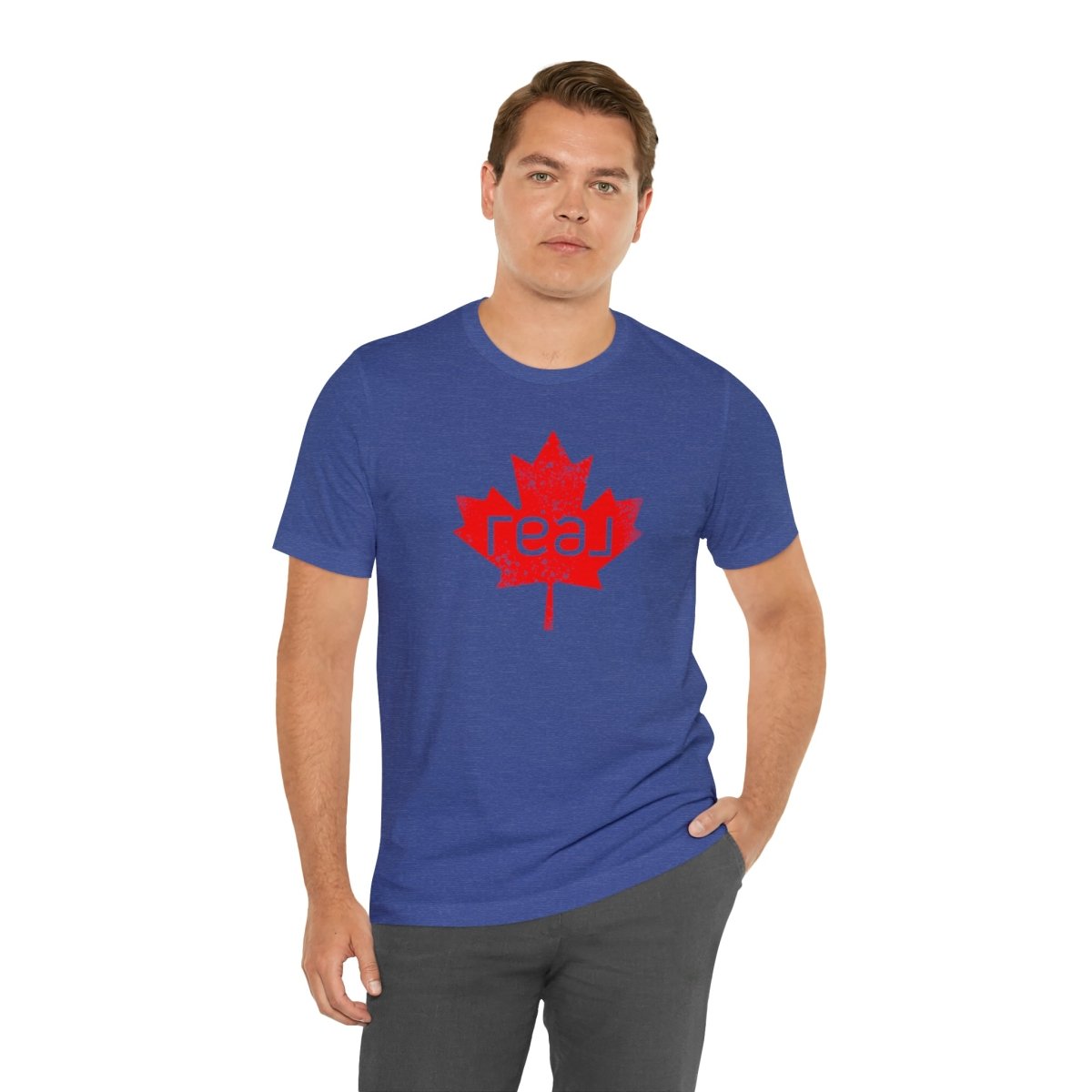 Real Canadian Maple Leaf - T-Shirt | ShirtyAgents