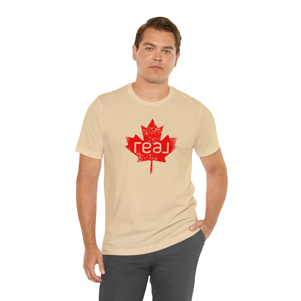 Real Canadian Maple Leaf - T-Shirt | ShirtyAgents