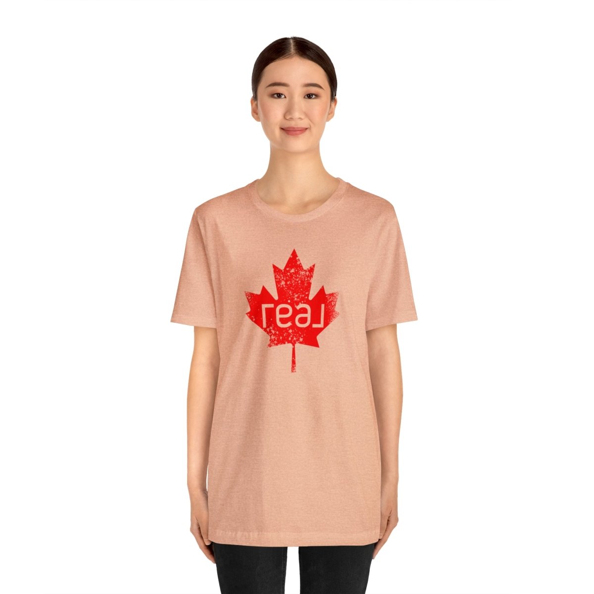 Real Canadian Maple Leaf - T-Shirt | ShirtyAgents
