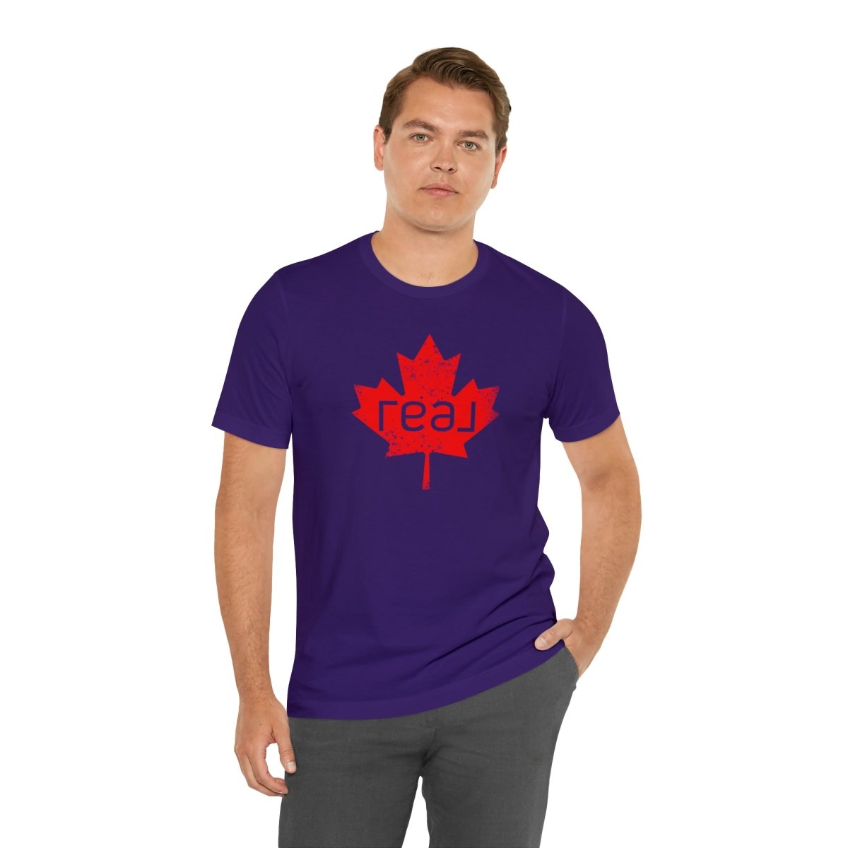 Real Canadian Maple Leaf - T-Shirt | ShirtyAgents