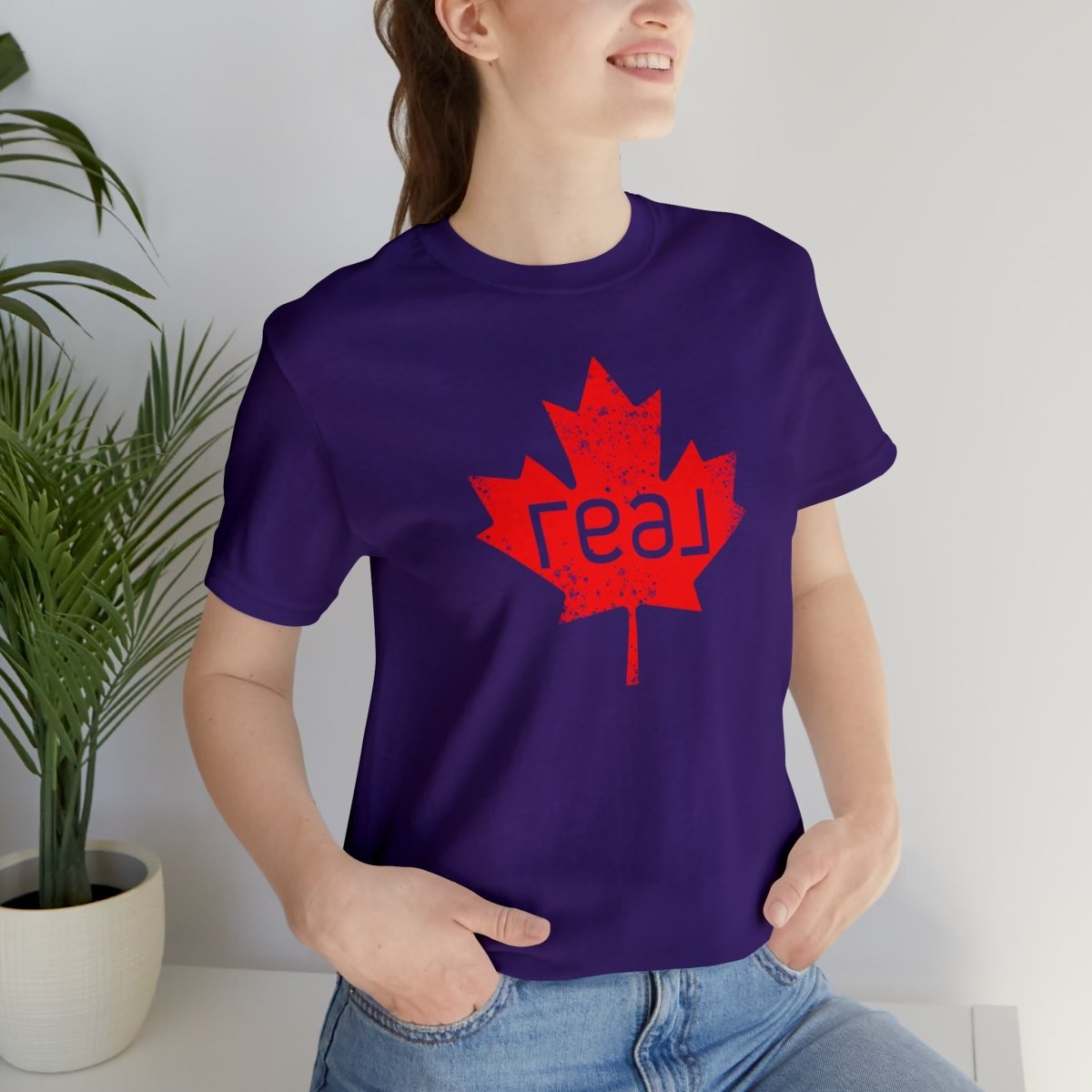 Real Canadian Maple Leaf - T-Shirt | ShirtyAgents
