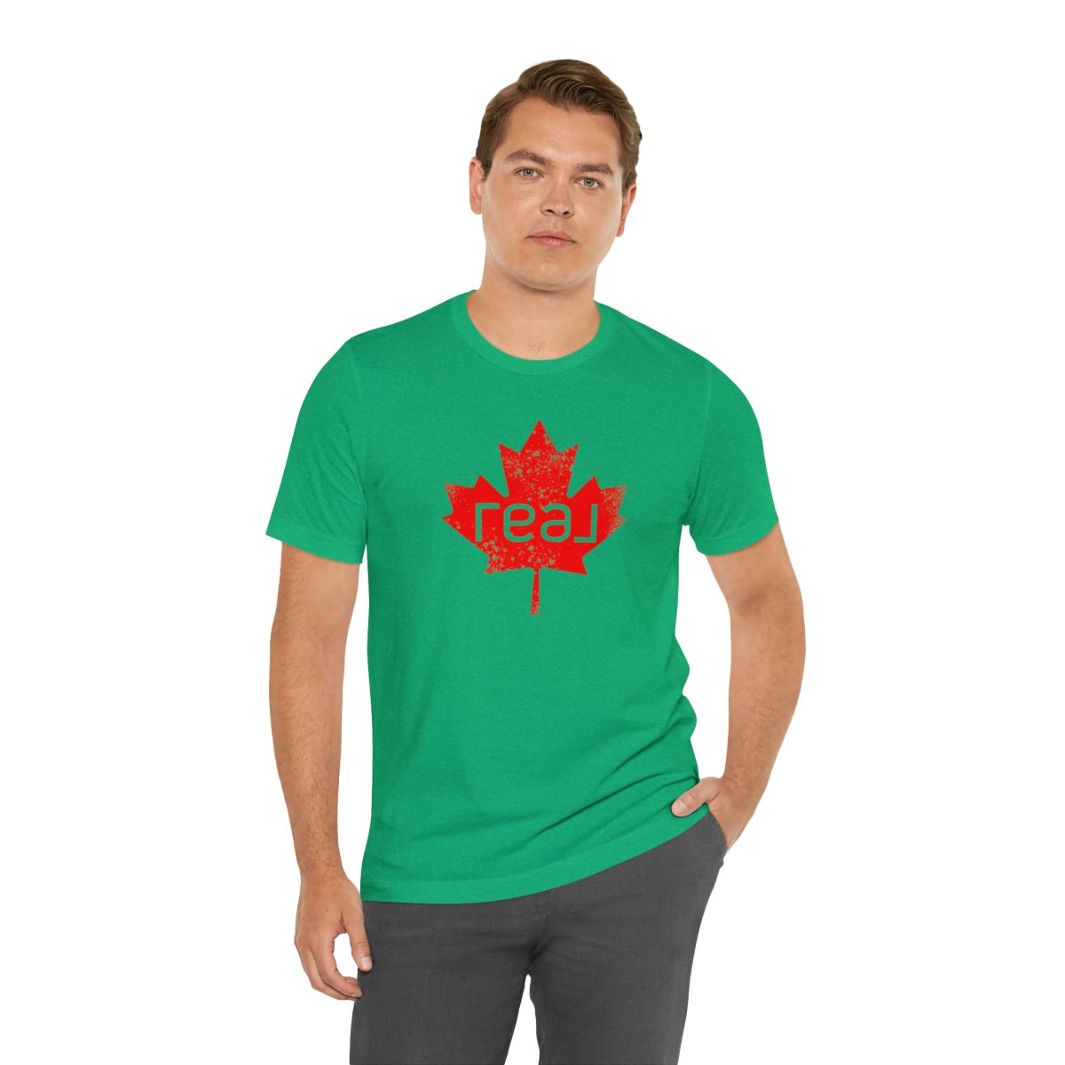 Real Canadian Maple Leaf - T-Shirt | ShirtyAgents