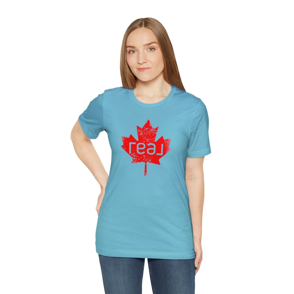 Real Canadian Maple Leaf - T-Shirt | ShirtyAgents