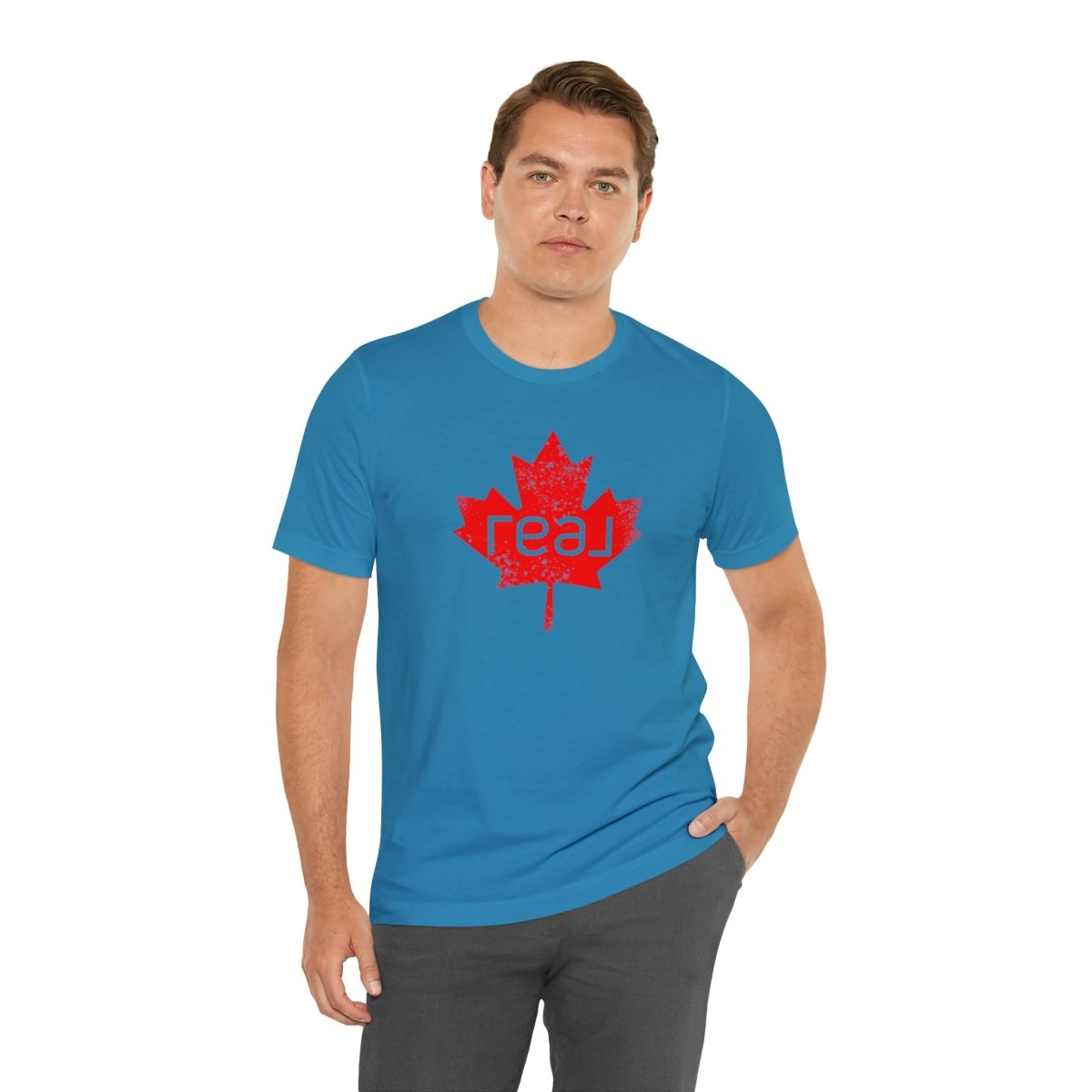 Real Canadian Maple Leaf - T-Shirt | ShirtyAgents
