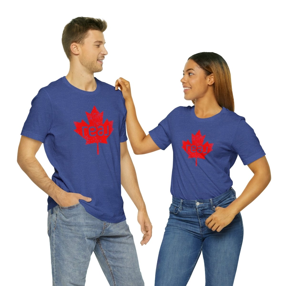 Real Canadian Maple Leaf - T-Shirt | ShirtyAgents