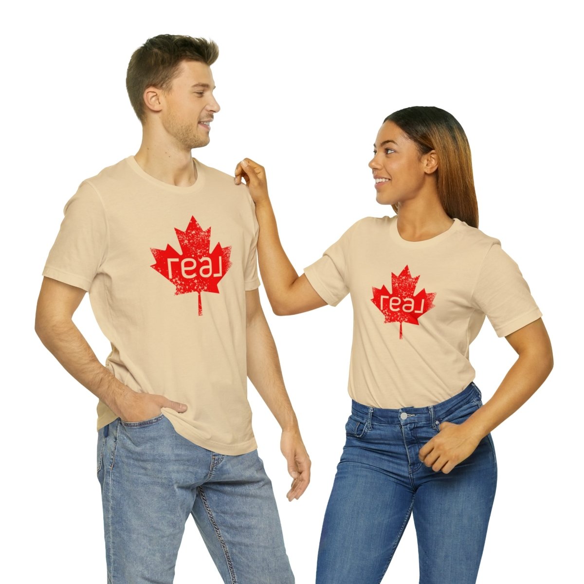 Real Canadian Maple Leaf - T-Shirt | ShirtyAgents