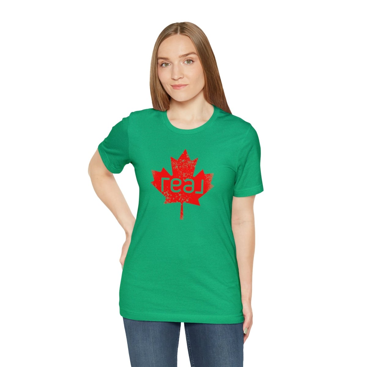 Real Canadian Maple Leaf - T-Shirt | ShirtyAgents