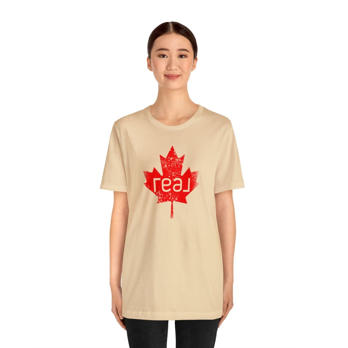 Real Canadian Maple Leaf - T-Shirt | ShirtyAgents