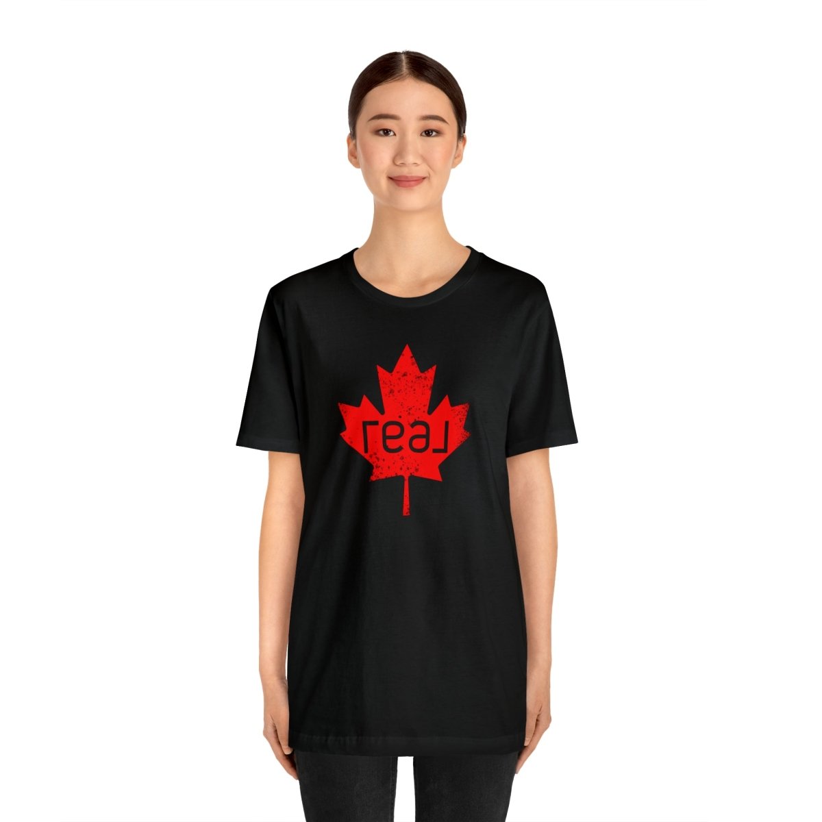Real Canadian Maple Leaf - T-Shirt | ShirtyAgents