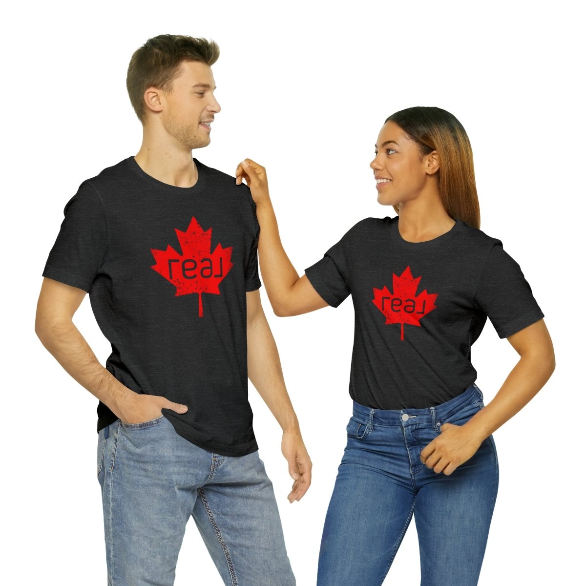 Real Canadian Maple Leaf - T-Shirt | ShirtyAgents