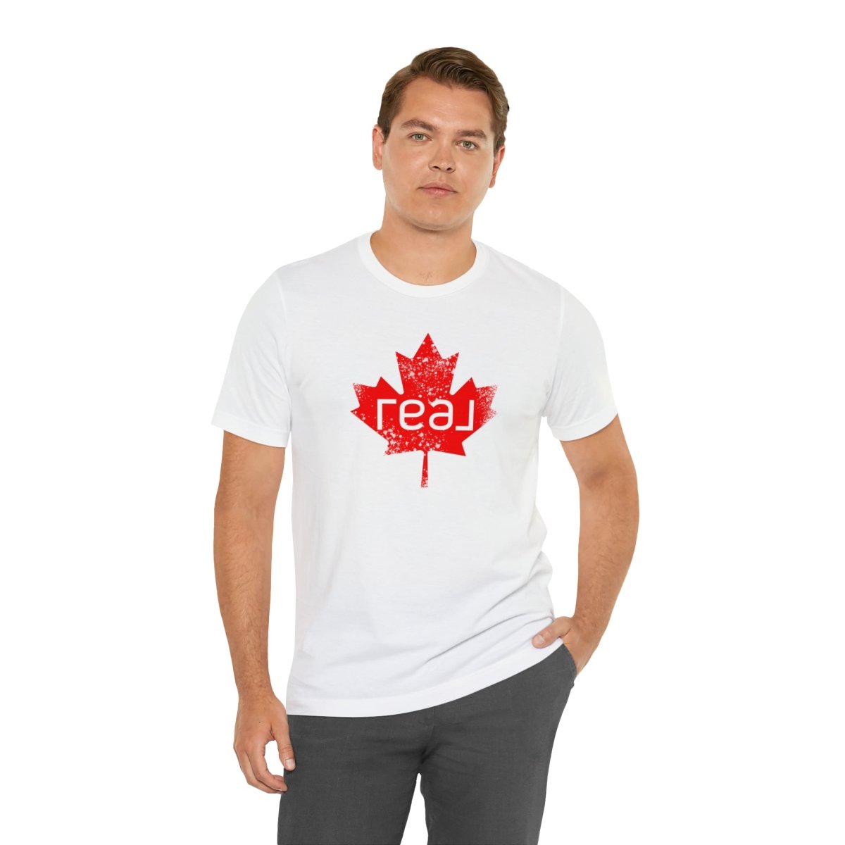 Real Canadian Maple Leaf - T-Shirt | ShirtyAgents