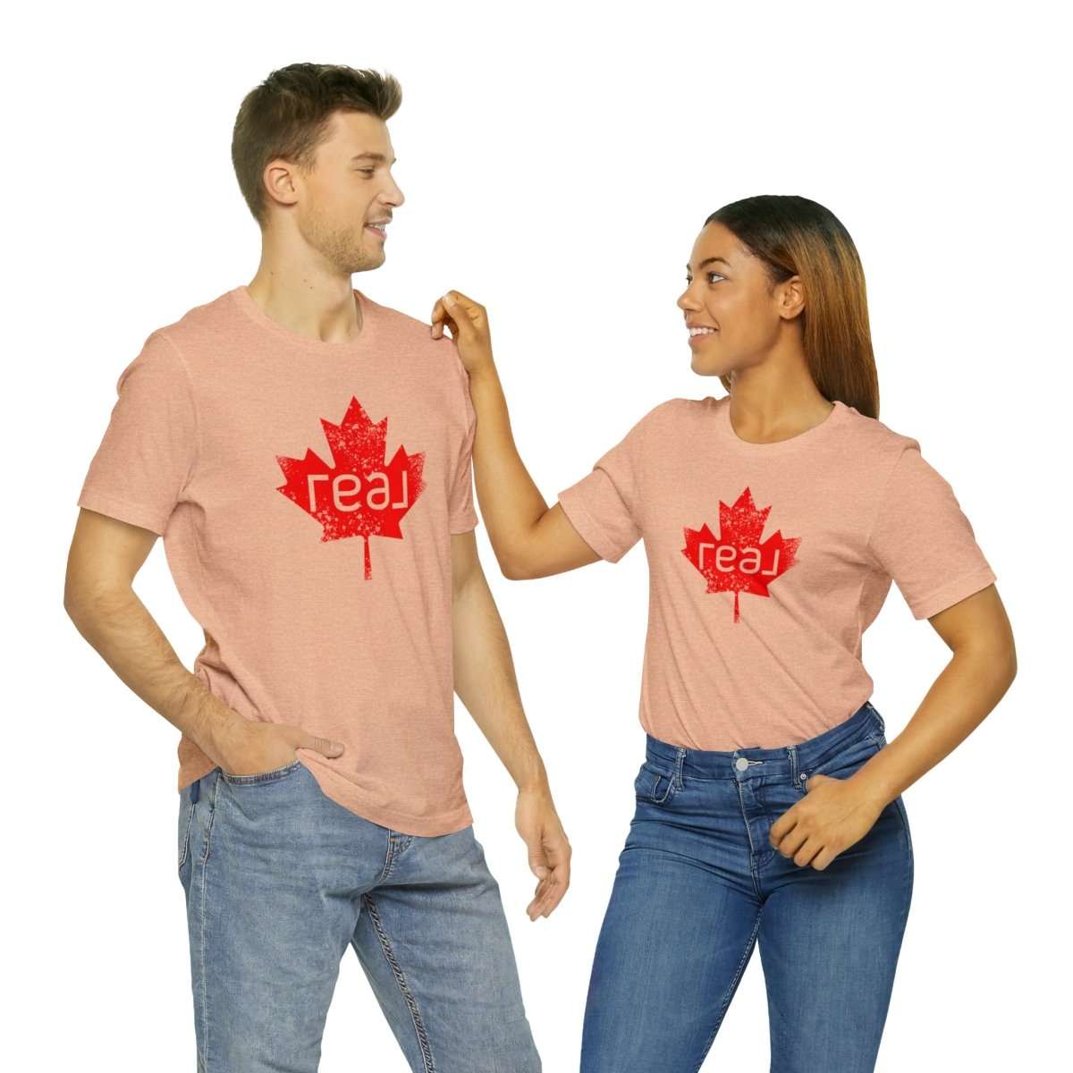 Real Canadian Maple Leaf - T-Shirt | ShirtyAgents