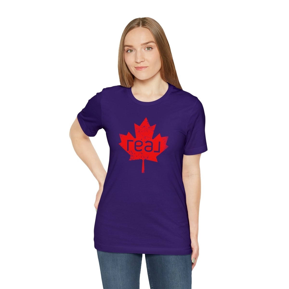 Real Canadian Maple Leaf - T-Shirt | ShirtyAgents