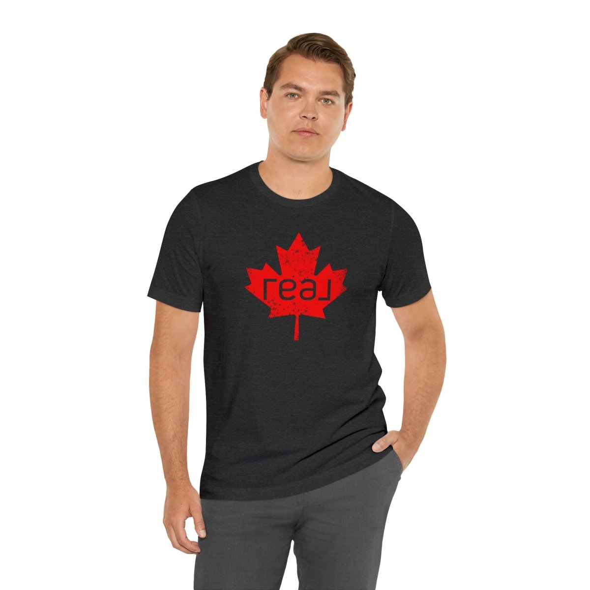 Real Canadian Maple Leaf - T-Shirt | ShirtyAgents