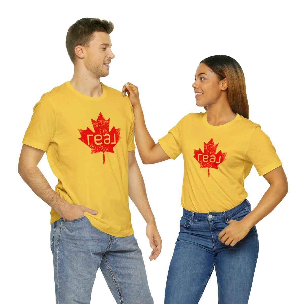 Real Canadian Maple Leaf - T-Shirt | ShirtyAgents