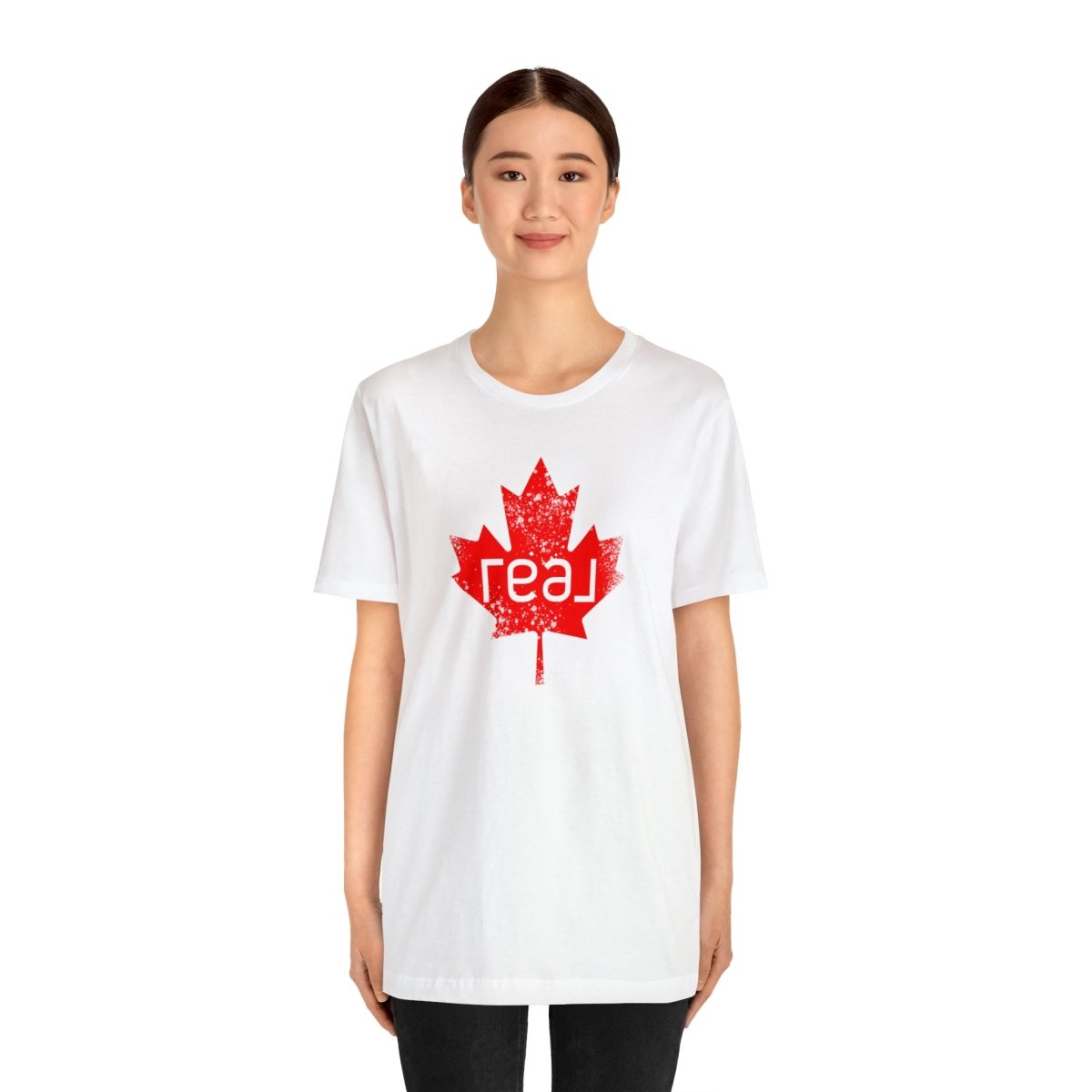 Real Canadian Maple Leaf - T-Shirt | ShirtyAgents