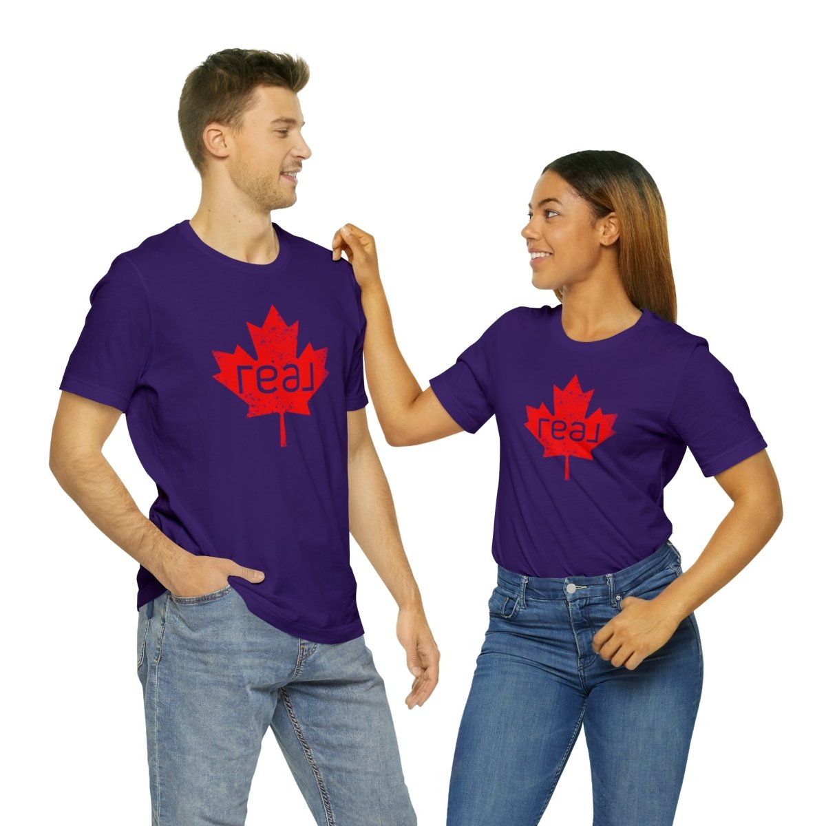 Real Canadian Maple Leaf - T-Shirt | ShirtyAgents