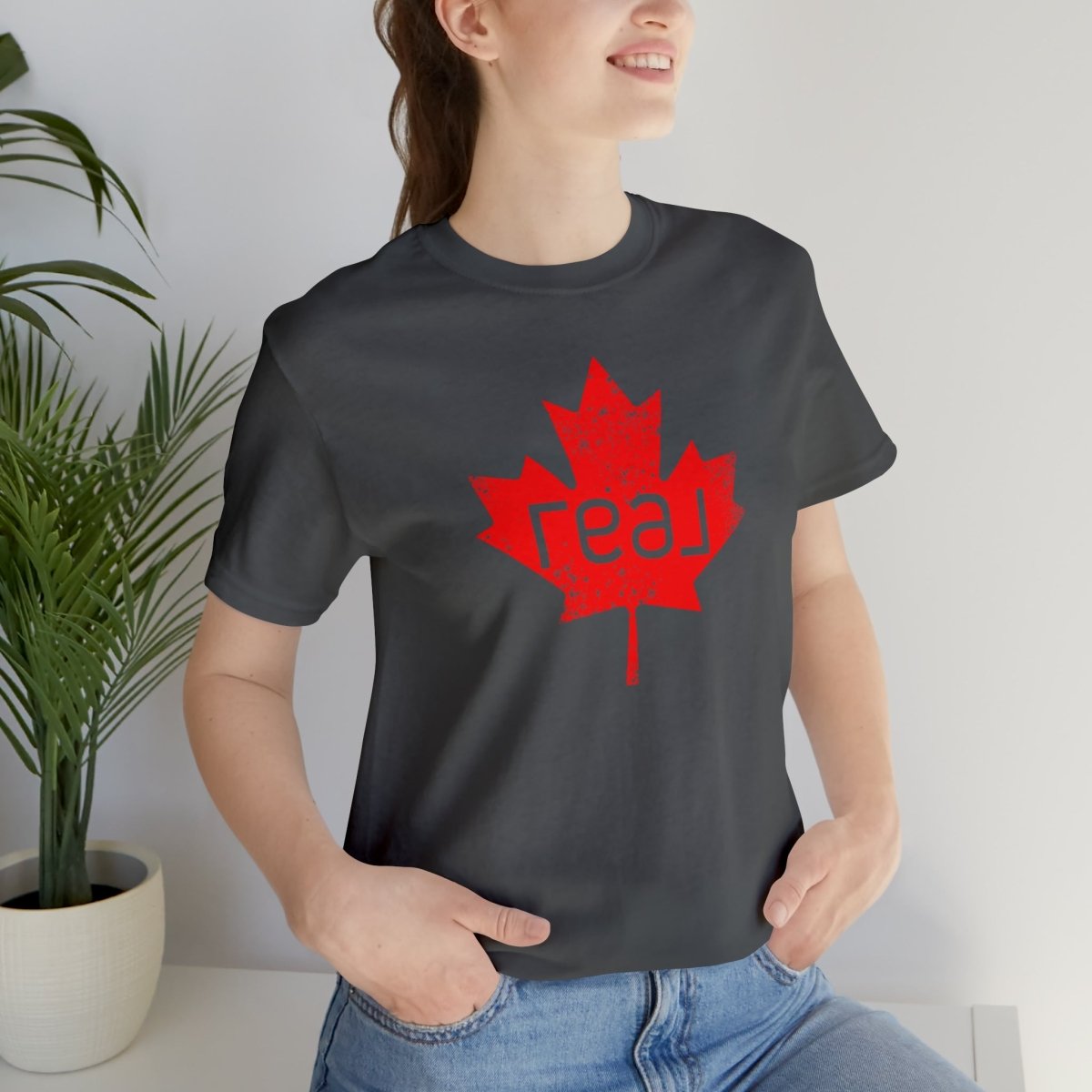 Real Canadian Maple Leaf - T-Shirt | ShirtyAgents
